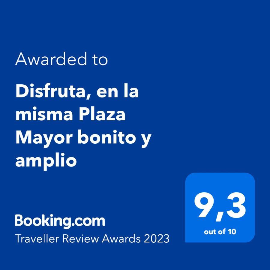 Disfruta, En La Misma Plaza Mayor Bonito Y Amplio Madrid Kültér fotó